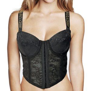 NEW Juicy Couture Sexy Lace Corset Bustier Top Lingerie Bra